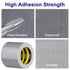 Butyl Sealant Tape Waterproof Aluminum Foil, Joist Tape for Decking 2 Inch, Super Sticky, Repair Roof Leak, Sealing Awning Crack, Patching Deck Fl...