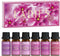 Floral Eessential Oils Set, ARVIDSSON Ladies Fragrance Oil for Candle Making - Lavender, Vanilla Sugar, Rose Geranium, Peony, Magnolia, Wisteria, ...
