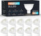 Torkase 10 Pack MR16 LED Bulbs, 5W 12V, GU5.3 Bi-Pin Base, 40 Degree Spot Light, 50-Watt Equivalent, 500-Lumen, Non-Dimmable, 3000K Warm White Lan...