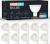 Torkase 10 Pack MR16 LED Bulbs, 5W 12V, GU5.3 Bi-Pin Base, 40 Degree Spot Light, 50-Watt Equivalent, 500-Lumen, Non-Dimmable, 3000K Warm White Lan...