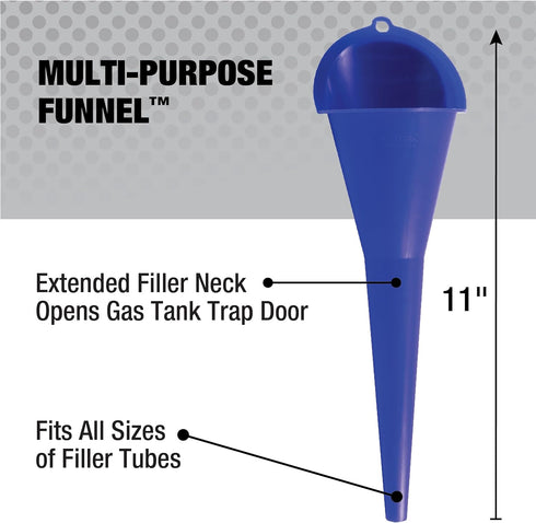 FloTool 10712MX4 Super Quad Funnel for Oil, Lubricant and Other Fluids, 4pk...