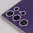 for Samsung Galaxy S24 Ultra Camera Lens Protector Bling Glitter Diamond Metal Crystal Tempered Glass Screen Accessories Sparkly Rhinestones Lens ...