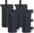 ABCCANOPY 112 LBS Extra Large Canopy Sand Bags, 4-Pack, Black (without Sand)...