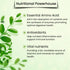 Moringa Leaf Powder - Freeze Dried & True Green 100% Pure Moringa Leaves Powder - Single Origin Organic Moringa Oleifera Leaf with Essential Amino...
