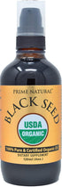 Organic Black Seed Oil 4oz - Cold Pressed Unrefined High Thymoquinone 1.7% USDA Certified - Turkish Origin Potent Nigella Sativa Liquid - Vegan Om...