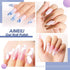 AIMEILI Nail Art Brushes Set Gel Polish Nail Art Design Pen Painting Tools, Dual-ended Nail Art Liner Brush Pen for Nail Gel Polish Painted Nail D...