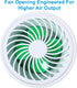 RV Refrigerator Fan, Low Noise, 3000 RPM Motor for Efficient Circulation of Internal RV Fridge Cold Air, Longer Food Preservation Time,Easy On/Off...