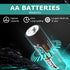 12 AA Batteries, Batteries Provide Long Lasting Power, 10 Year Battery Warranty, Alkaline AA Batteries for Home and Office Equipment (12 Count Pac...