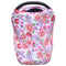 Baby Car Seat Canopy Extra Soft and Stretchy Purple and Pink Floral Nursing Cover...