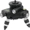 Huepar Laser Level Adapter, Metal 360-Degree Rotating Base for Laser Level Tripod Connector, 1/4’’ Threaded Mount and Horizontal Bubble, Micro-adj...