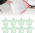 Cute Paper Clips, 100Pcs Cute Paper Clips Animal Exquisite Bright Paper Clips Electroplated Anti Slip Fancy Paperclips for Organizing Files Notebo...