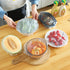 50pcs Disposable plastic food cover, cling film, elastic food cover, refrigerator fruit food, elastic dustproof bowl, cup cover, kitchen cling fil...