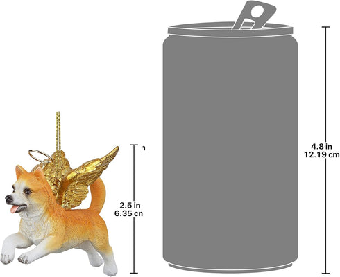 ANGEL WELSH CORGI ORNAMENT...