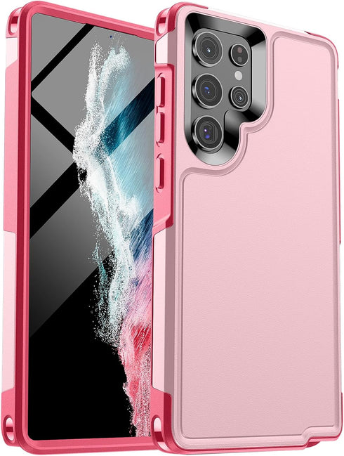 for Samsung Galaxy S22 Ultra Case,12 FT Military Grade Drop Protection,Dual Layer Heavy Duty Protective Cover Shockproof with Non-Slip Phone Case ...