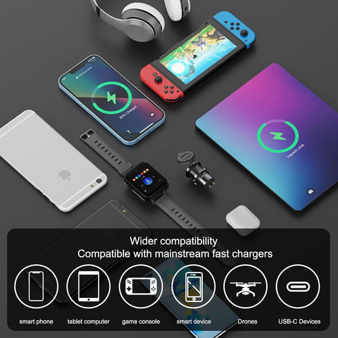 Upgraded 4 Port 12V USB Outlet Aluminum Charger, 78W Dual PD & QC Multiple USB Port for Car, USB C Cigarette Lighter Replacement 12 Volt Socket wi...