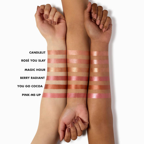 e.l.f. Halo Glow Blush Beauty Wand, Liquid Blush Wand For Radiant, Flushed Cheeks, Infused With Squalane, Vegan & Cruelty-free, Rosé You Slay...
