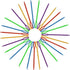 Tegg Plastic Lacing Needles 50 PCS 3-1/2Inch Safety Large Eye Plastic Lacing Needles for Sewing Handmade Crafts......