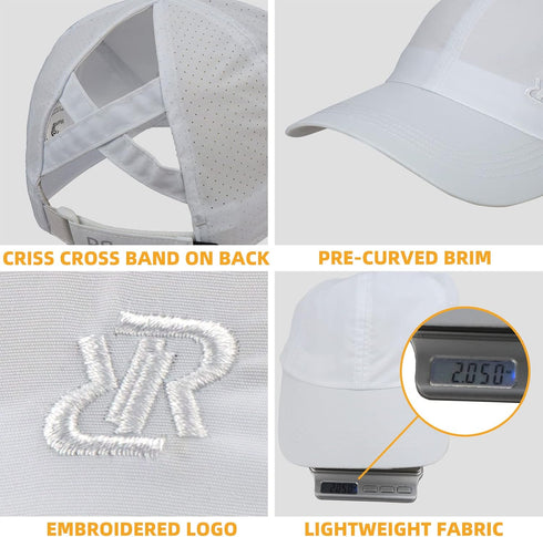 Women Criss Cross Ponytail Hat Polyester Breathable Unstructured Adjustable Baseball Cap...