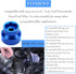 Oil Filter Socket 24mm / 36mm Reversible Fuel Filter Cap Remover and Installer Assistant Compatible with 6.0L / 6.4L Ford Powerstroke Diesel 2003-...