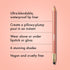 ICONIC LONDON Fuller Pout Sculpting Lip Liner | Blendable, Dual Ended Lip Liner with Creamy Colour and Lip Sponge for Buffing, Cruelty-Free, Vegan...