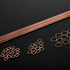 BLUEFIRE 40 pcs 1/2 lb Bare Brass Brazing Rods Easy Flow Solid Round Sticks Diameter 1/16” x Length 14” Copper Zinc Tin Silicon Alloy Simple DIY S...