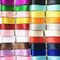 Chenkou Craft Double Face Polyester Satin Ribbon Ribbons Craft Pack Hair Bow Jewelry Making (3/8"(10mm), Multi-Colored)...