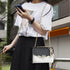 FuninCrea Shoulder Bag for Women, Leather Chain Strap Crossbody Bags Ladies Trendy Large Handbags Womens Purses Sling Bag...
