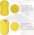 Pack of 12 Dish Washing Scrubs Kitchen Sponges Dual Purpose Non-Scratch Microfiber Scrub Scouring Sponge,Reusable Easy Handling Ideal for Kitchen ...