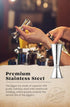 KITESSENSU Jigger for Bartending, Japanese Jigger 2 oz 1 oz with Measurements Inside, 18/8 Stainless Steel Cocktail Jiggers...