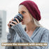 Camera Lens Coffee Mug with Slider Lid – Realistic DSLR Thermos Cup, Novelty Gift for Photographers, Coffee Lovers, Men & Women...