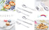 Exzact Kids Flatware 6 Pieces Stainless Steel Children Silverware 2 x Forks, 2 x Knives, 2 x Spoons,Toddler Utensils, Dishwasher Safe, 24 Months+ ...