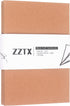 ZZTX 4 Pack Blank Kraft Notebooks, Blank Paper Sketchbooks for Drawing Doodling Writing,Travel Journal Set, A5, 36 Pages, 8.3” X 5.5”...