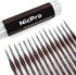 Nicpro 15 PCS Micro Fine Detail Paint Brush Set, Small Miniature Fine Tip Detail Brushes Kit for Acrylic Oil Watercolor, Models, Paint by Numbers,...