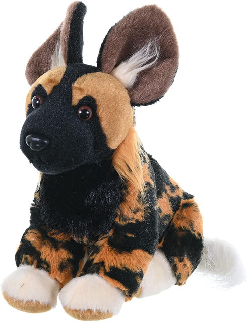 Wild Republic African Wild Dog Plush, Stuffed Animal, Plush Toy, Gifts for Kids, Cuddlekins 8 Inches...