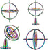 Gyroscope Toy Metal Anti Gravity Rotating Desk Gyroscope Flying Motion Balance Physics Toy Educational Training Gift...