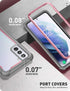 i-Blason Ares Series Case Designed for Galaxy S21 Plus 5G (2021 Release), Rugged Clear Bumper Case Without Built-in Screen Protector (Pink)...