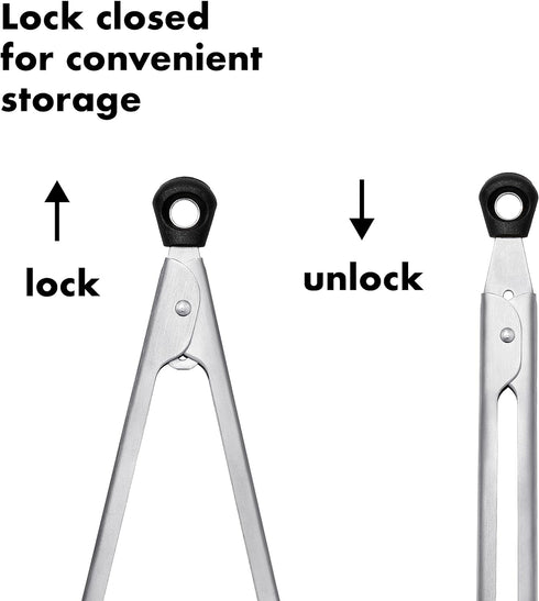 OXO Good Grips Stainless Steel Mini Tongs - 2 Pack...