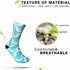 ULQUIEOR Women's Cute Dinosaur Crew Funny Novelty Cotton Crew Socks...