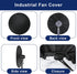 Industrial Fan Cover, Outdoor Fan Cover, Heavy Duty Waterproof & Dustproof Fan Cover for 16-20" Stand Pedestal Fan, Wall Mount Fan and Outdoor/Pat...