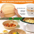 Air Fryer Paper Liners Disposable: 100PCS Round Airfryer Oven Insert Parchment Sheets Grease and Water Proof Non Stick Basket Liners for Baking Co...