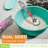 Magnetic Measuring Spoons Set - Wildone Stainless Steel Double Sided Measuring Spoons Set of 7, for Dry and Liquid Ingredients, including 6 Heavy ...