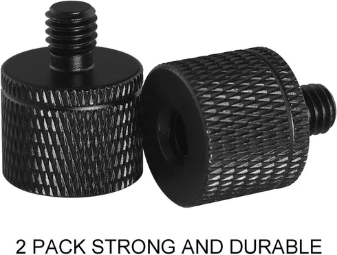 2PCS Gimbal Camera Tripod Conversion Screw 1/4 Female to M6 Male Tripod Mount Thread Adapter Used for Connecting SLR Configurations Monopods Ball ...