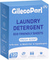 Eco-friendly Laundry Detergent Sheets, 120 Loads, Nontoxic, Nonirritating, Hypoallergenic Eco-strips for Sensitive Skin, Fresh Linen Scent, Space ...
