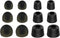 12pcs (BPH-BMF-sC)- S/M/L Replacement Eartips Earbuds for In Ear Earphones with 4.9mm to 6.3mm Nozzle Attachment Memory Foam and Silicone Ear Adap...