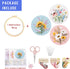 EOBTAIN 3 Pack Flower Embroidery Kit Hand Embroidery Stitch Practice Kits for Beginners Adults Cross Stitch Kits with Embroidery Hoop,Needles and ...
