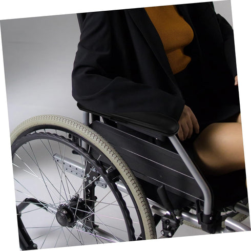 2pcs Wheelchair Armrest Cushion Wheelchair Armrest Cover Drive Wheelchair Parts Chair Arm Pad Covers Patient Care Accessories Walker Handle Pads E...