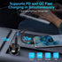 Type C Android Charger Super Fast Charging Block for Samsung Galaxy A15 A14 5G A54 S24 S23 Ultra S22 S21 S20 S10 A03S,48W Dual Port Car Adapter Qu...