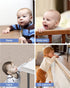 Baby Proofing, 6.6ft Edge Protector Strip Clear, Silicone Soft Corner Protectors with Upgraded Pre-Taped Strong Adhesive, Edge Protectors for Shar...