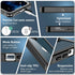 SPIDERCASE Designed for iPhone 12 Pro Max Case, Waterproof Built-in Screen Protector, Shockproof Full Body Cover Rugged Case for iPhone 12 Pro Max...