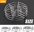 Alele Steam Rack 7Inch Trivet Stainless Steel Steaming Rack Electric Pressure Cooker steam Rack Stand for Instant Pot Pressure Cooker Food Heating...